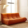 DUTRIEUX Modern Velvet Corner Sofa - DECOR MODISH Orange DECOR MODISH Orange