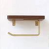 Nordic Luxury Wooden Tissue Paper Holder Metal/Wood - DECOR MODISH