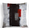 Nordic Blue Grey Abstract Linen Pillowcase Living Room Sofa Cushion Cover 40*40 Home Decoration Pillowcase 60*60 Customizable VIEW DECOR